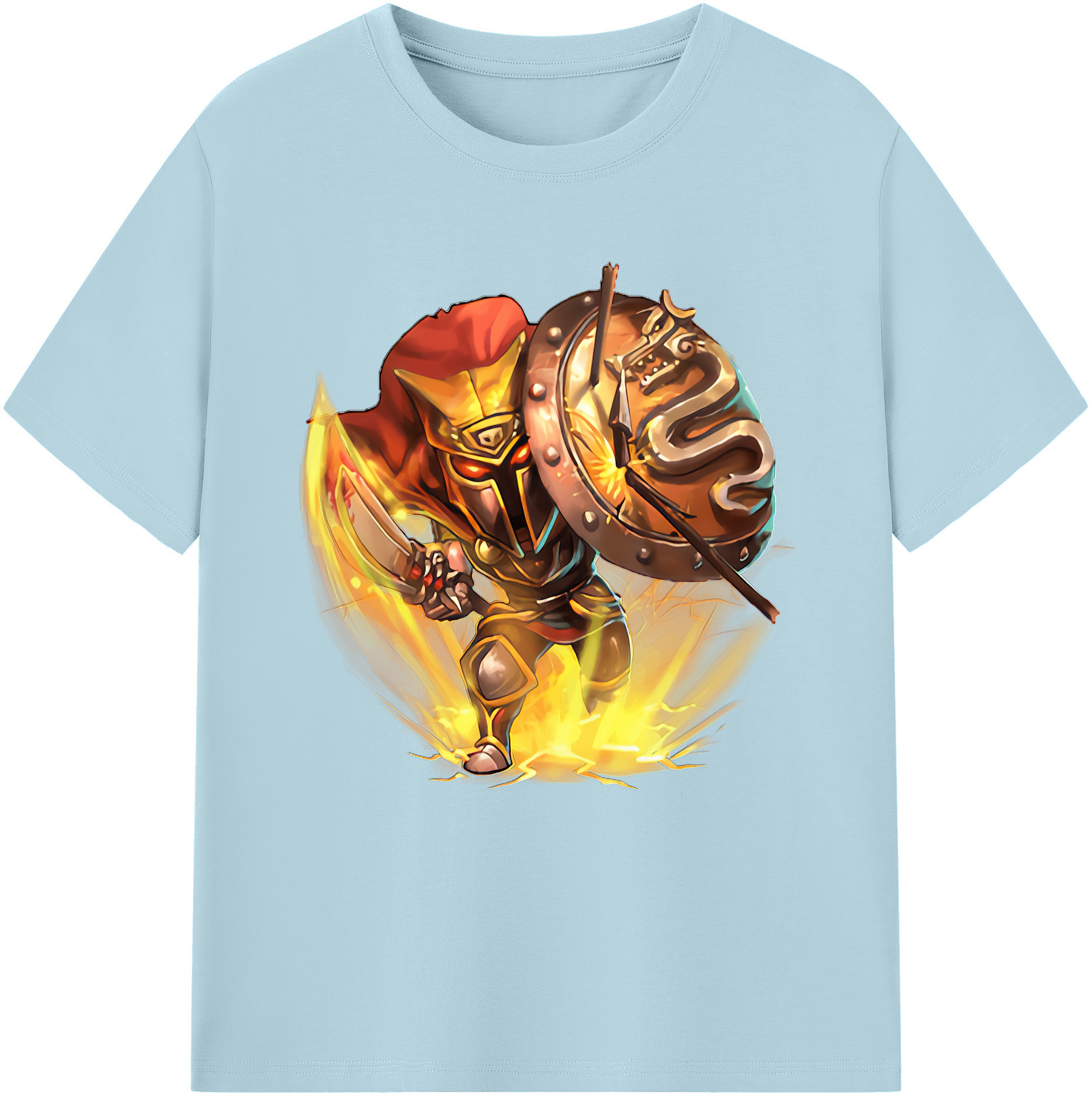 リーグ・オブ・レジェンド League of Legends LOL 綿100％半袖Tシャツ（フロントプリント）